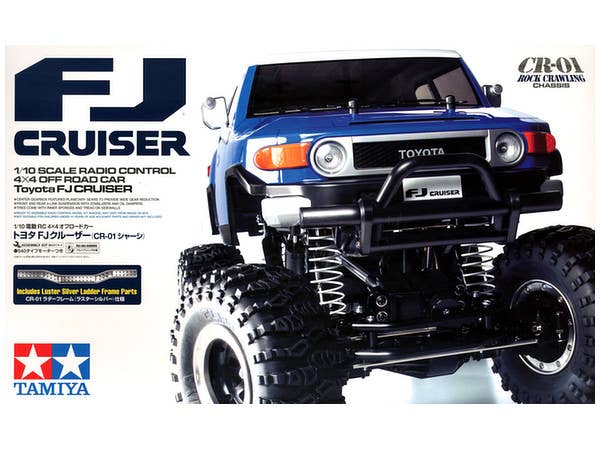 1/10 電動RCカー トヨタ FJクルーザー (CR-01シャーシ) RC限定
