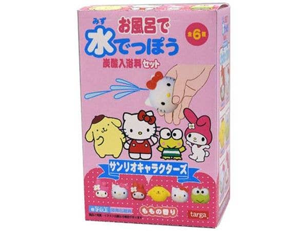 サンリオキャラクターズ おふろ水でっぽう 炭酸入浴料セット 1Box 12pcs
