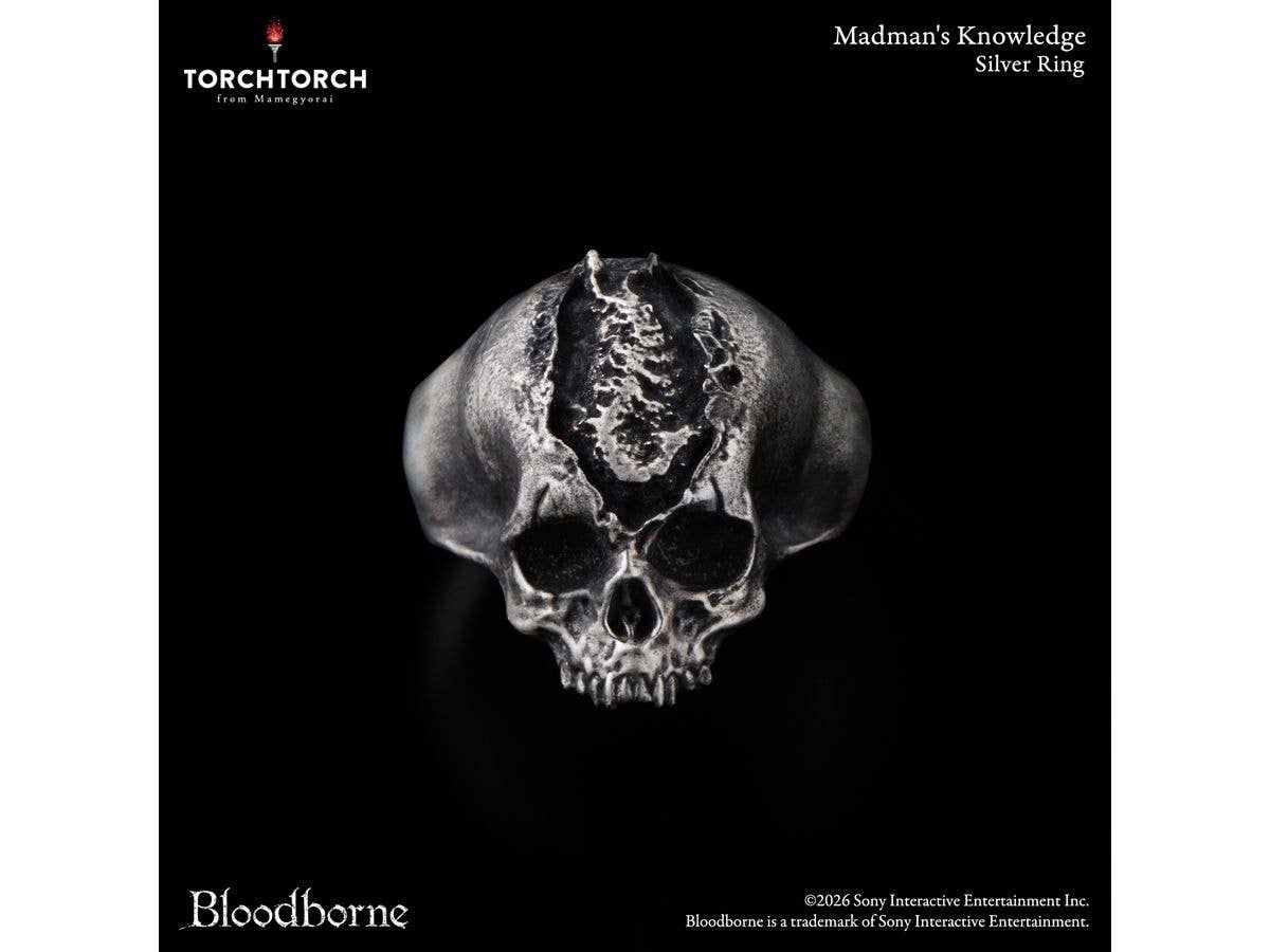 Bloodborne x TORCH TORCH/ 狂人の智慧のリング 20号 / 円周 60.7mm