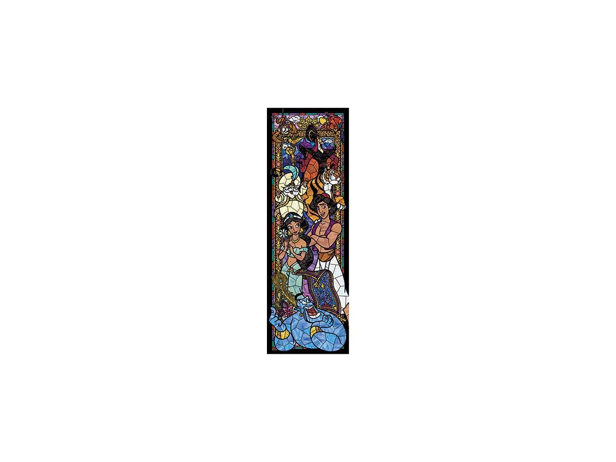 ステンドアートジグソーパズル: アラジン ステンドグラス 456ピース 18.5 x 55.5cm