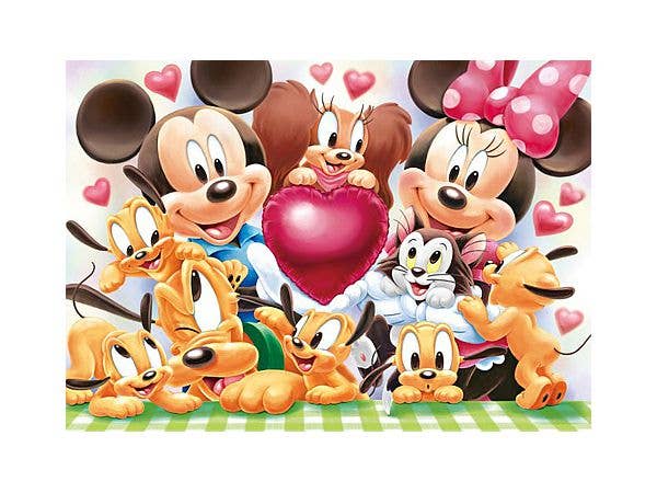 ジグソーパズル: みんなでハイ、チーズ!! (ミッキー) 200ピース 22.5 x 32cm