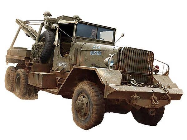 1/35 米 ケンワース 10トン 6x6 重レッカー車 M1A1‐573 モデル