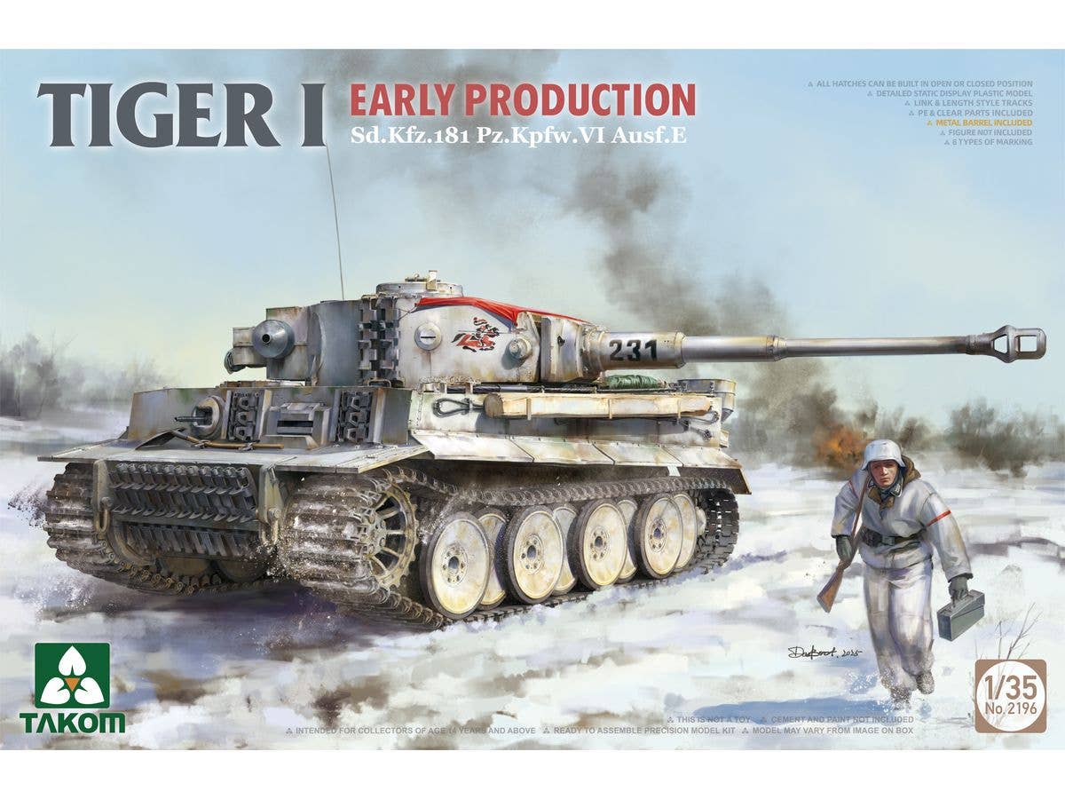1/35 Sd.Kfz.181 Pz.Kpfw.VI タイガーI 初期型
