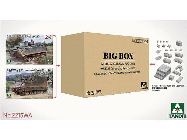 1/35 ビッグボックスセットA (TKO2215 + TKO2216 + TKO2217) 限定版