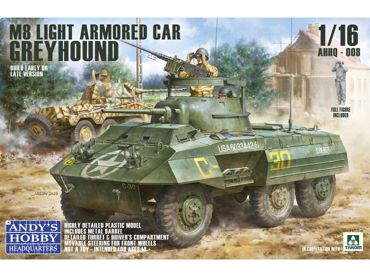1/16 M8 グレイハウンド 装甲車
