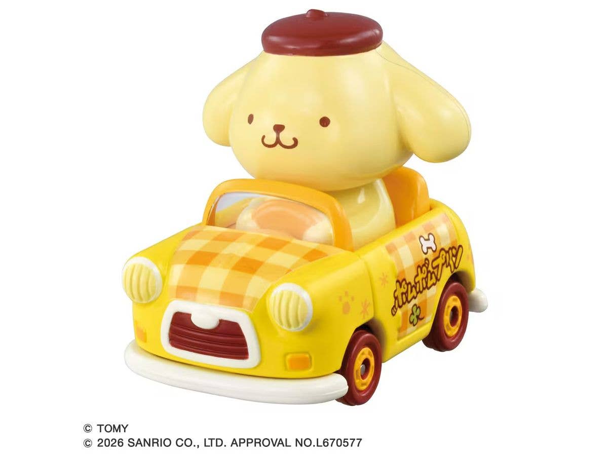 TOMICA TUNES SINGLE PACKS We Love Pompompurin