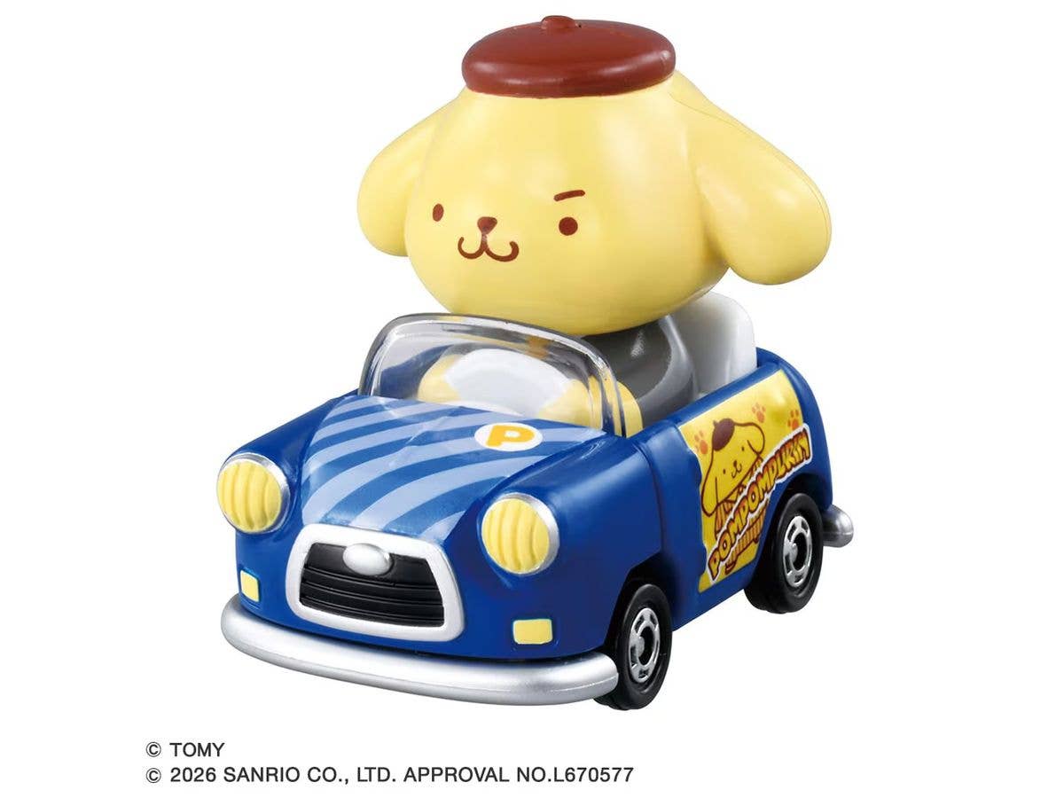 TOMICA TUNES SINGLE PACKS Hard at Work Pompompurin