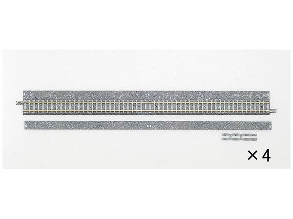 1/150 ワイドPCレール S280-WP (F) (ポイント分岐用) (4本セット)
