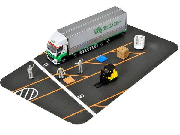 1/150 トラックコレクション 物流現場 ウィングバンセットF センコー