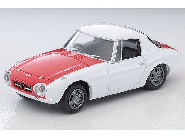 1/64 LV-215a トヨタ スポーツ800 カスタムカラー仕様 (白/赤) 65年式