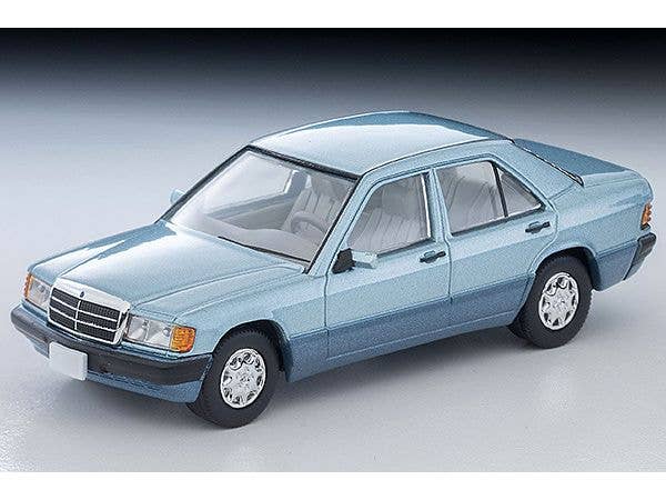 1/64 LV-N77c メルセデスベンツ 190 E (パールブルー)92年式