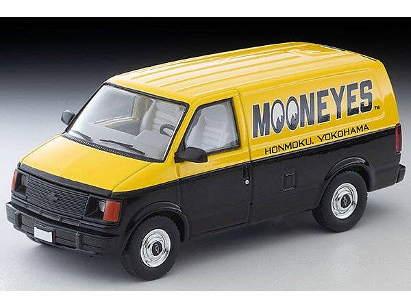 1/64 LV-N344b シボレー アストロ バン (MOONEYES) 黄/黒