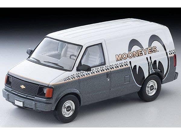 1/64 LV-N344c シボレー アストロ バン (MOONEYES)白/グレー