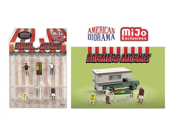 1/64 Figure Set - Farmers Market