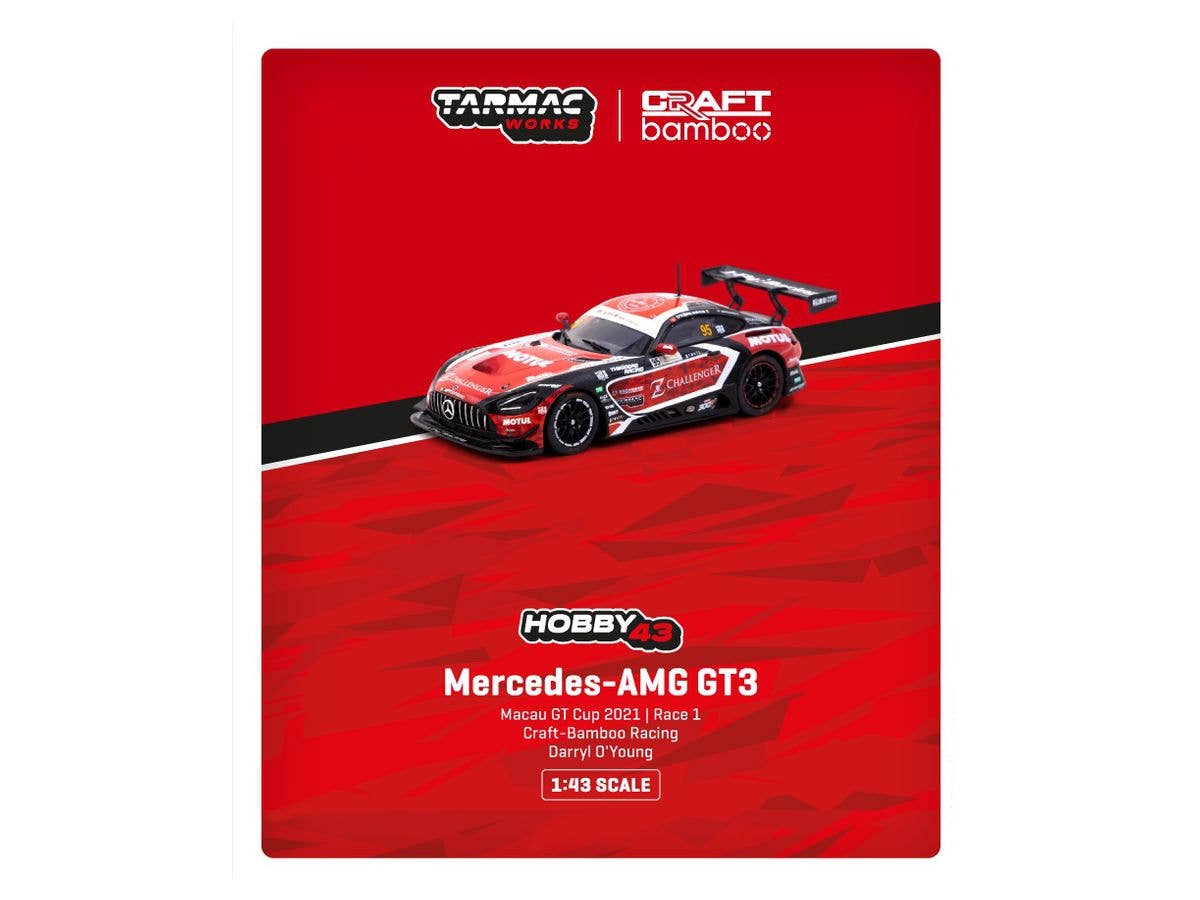 1/43 Mercedes-AMG GT3 Macau GT Cup 2021 -Race 1 Craft-Bamboo Racing