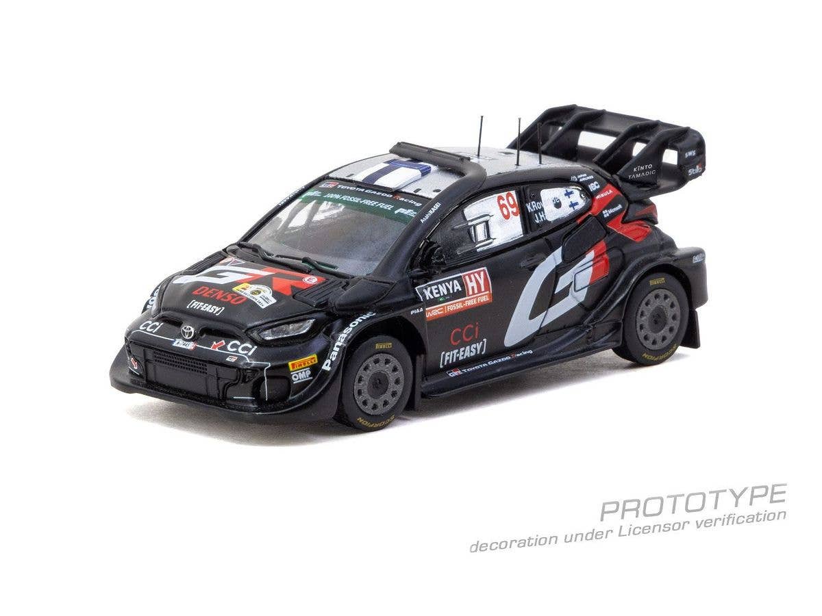 1/64 Toyota GR YARIS Rally1 HYBRIDSafari Rally Kenya 2024 WinnerKalle Rovanperä / Jonne Halttunen