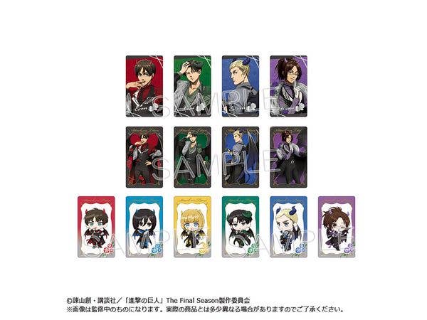 進撃の巨人 クリアカードコレクション DEVIL Ver. 1Box 7pcs