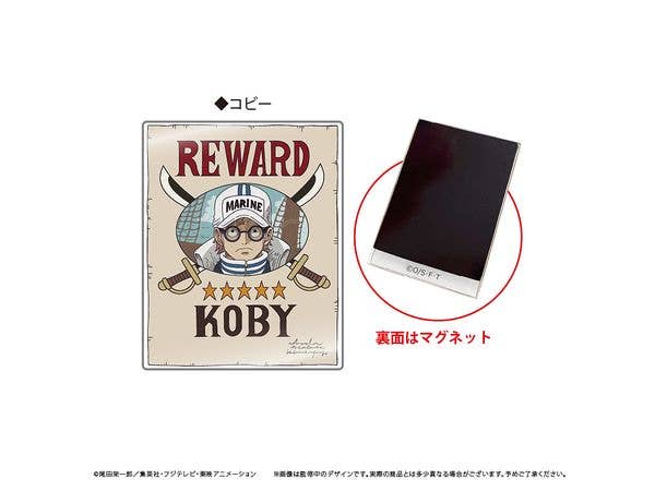 ONE PIECE: クロスギルドの手配書アクリルマグネット Vol.6 コビー