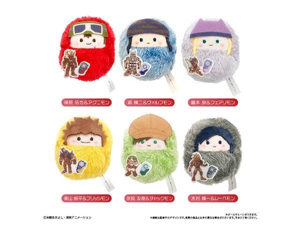 デジモンフロンティア: くるみたぴぬい デジモンフロンティアVer. 1Box 6pcs