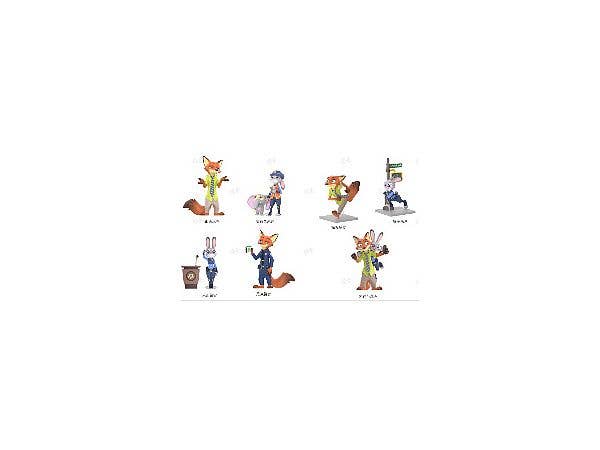 ディズニー ズートピア ジュディ&ニックの物語シリーズ 1Box 6pcs