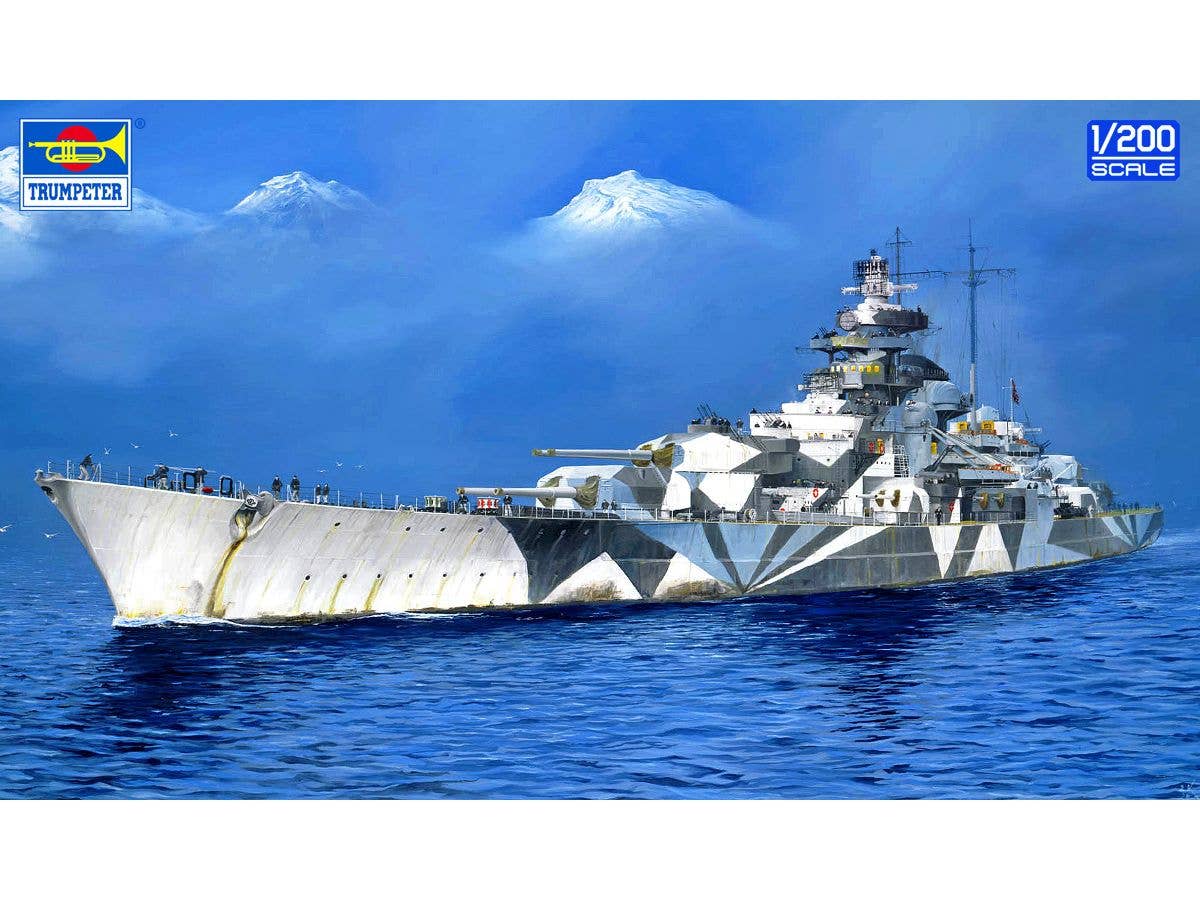 1/200 ドイツ海軍戦艦 テルピッツ
