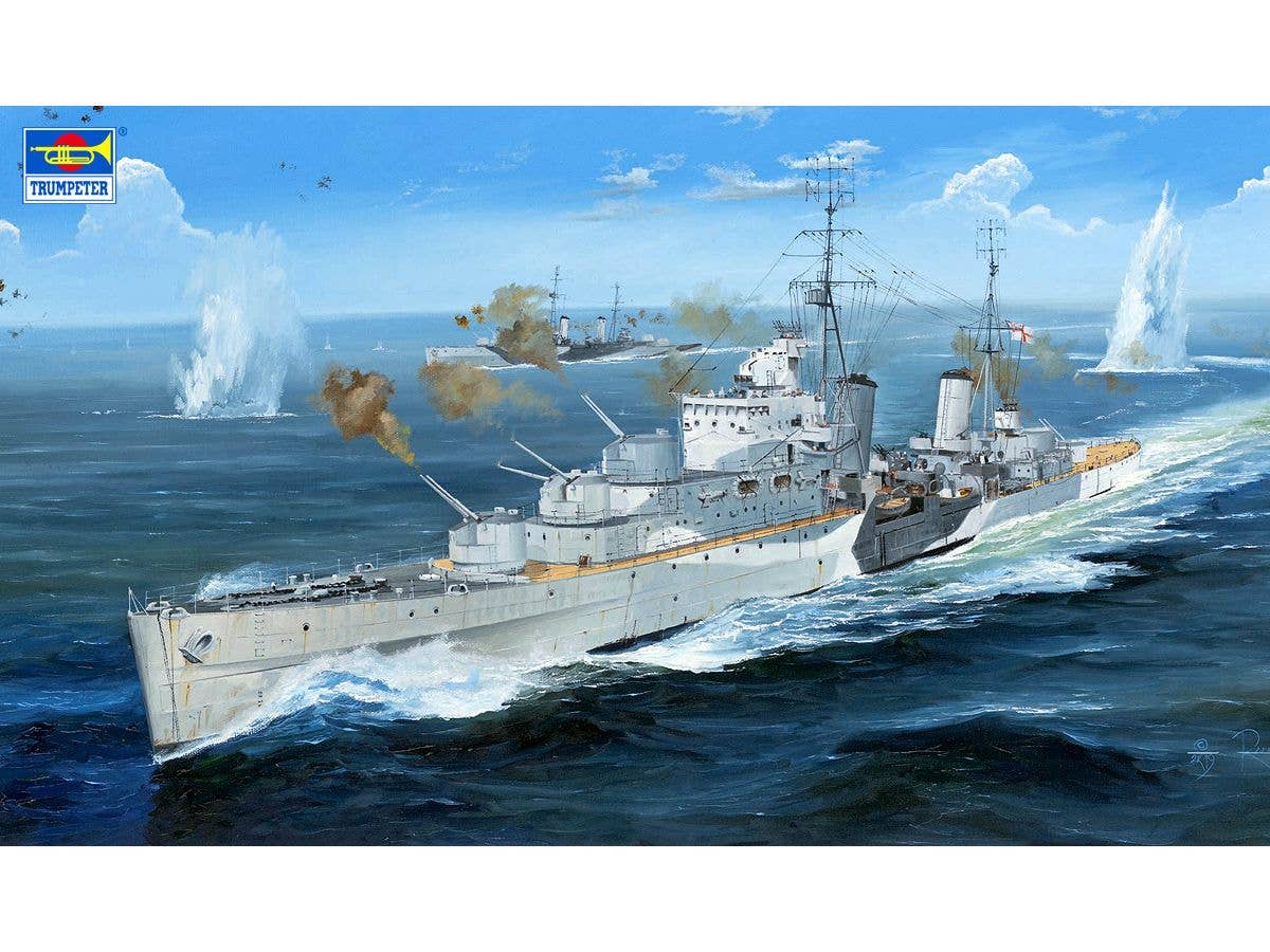 1/350 イギリス海軍 軽巡洋艦 HMS アルゴノート