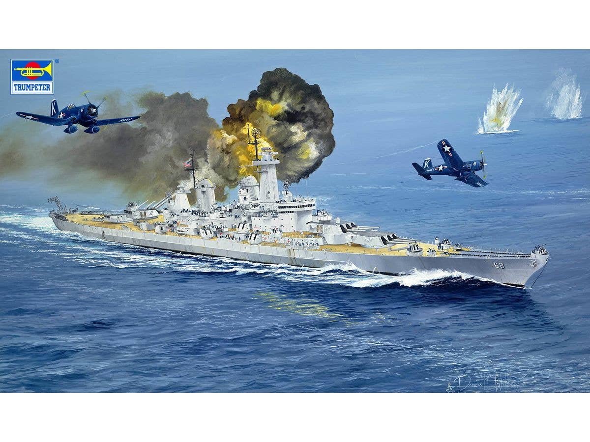 1/350 アメリカ海軍モンタナ級戦艦 BB-68 オハイオ