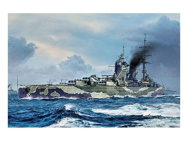 1/700 イギリス海軍 戦艦 ロドネイ