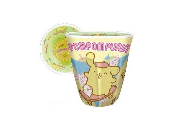 サンリオ80S Wプリントメラミンカップ ポムポムプリン