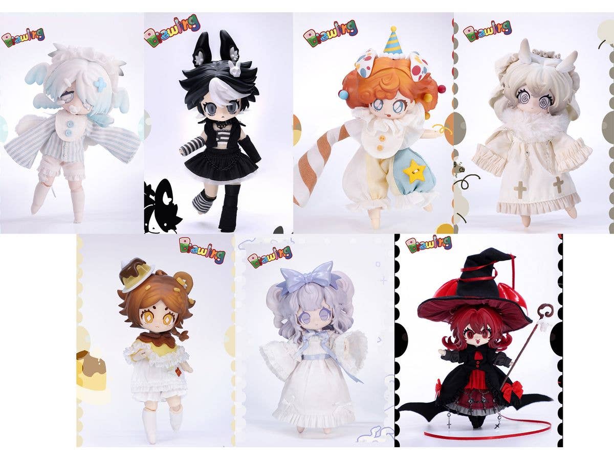 1/12 コトコト魔法薬 BJD ブラインドドール 1Box 6pcs
