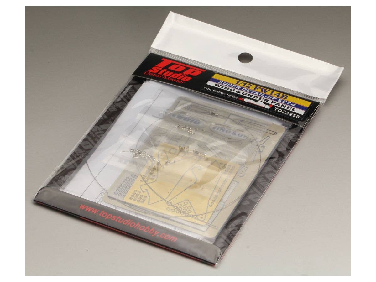 1/12 FW14B スーパーディテールアップセット 4 ウィング & アンダーパネル