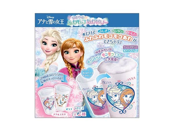 アナと雪の女王 まほうのふわモコあわゼリー 1Box 10pcs