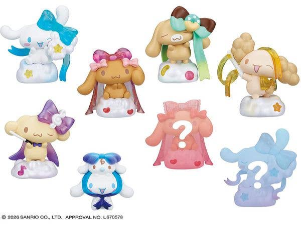 PERIHAPI! Hide & Seek かくれんぼ シナモロール りぼんver. 1Box 8pcs