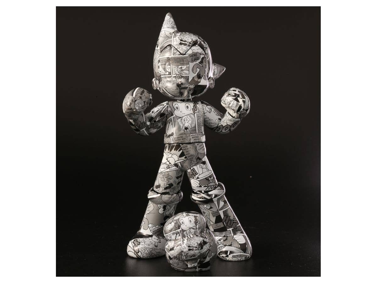 鉄腕アトム&ヒョウタンツギ マンガプリントVer. 16.5cm 合金