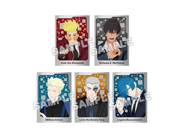 TRIGUN STARGAZE: 描き下ろし メタリックトレーディングカード 1Box 5pcs