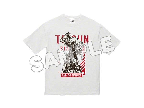 TRIGUN STARGAZE: ティザービジュアル Tシャツ ホワイト フリーサイズ