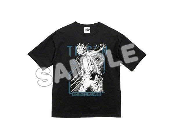 TRIGUN STARGAZE: ニコラスビジュアル Tシャツ ブラック フリーサイズ