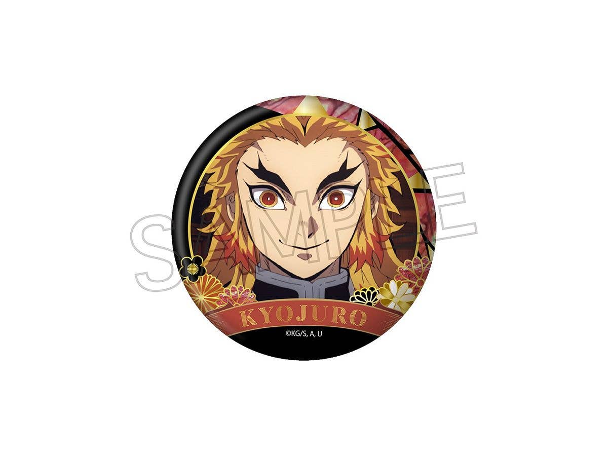鬼滅の刃: 螺鈿風シリーズ 缶バッジ Vol.4 煉獄杏寿郎