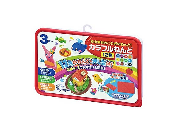 カラフルねんど 12色