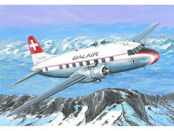1/72 ビッカース ヴァイキング 1B スイス・バルエア航空、英・イーグル航空