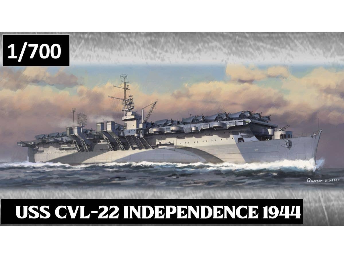 1/700 USS インディペンデンス CVL-22 デラックス版