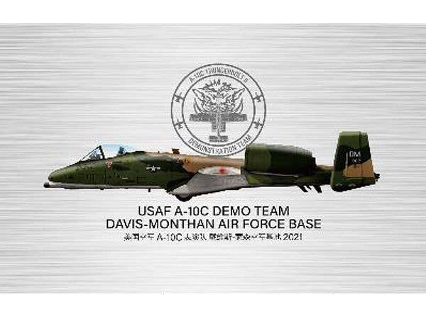 1/72 アメリカ空軍 A-10C 攻撃機 A-10C デモチーム デービス・モンサン空軍基地 2021
