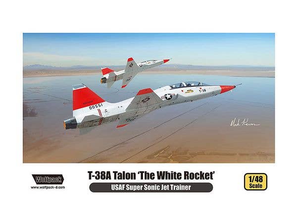 1/48 T-38A タロン ホワイトロケット