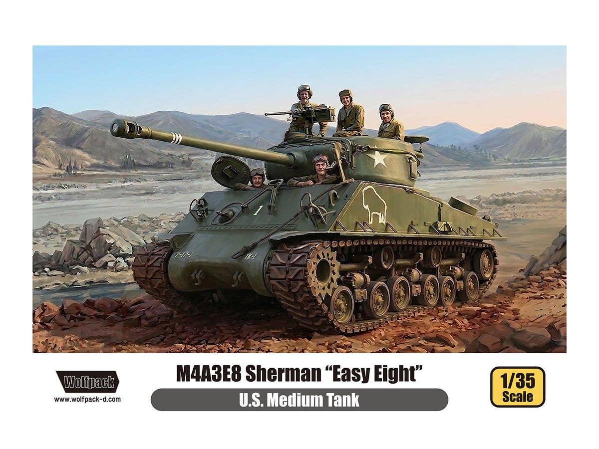 1/35 M4A3E8 シャーマン イージーエイト (プレミアムエディションキット)