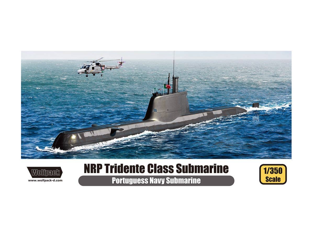 1/350 ポルトガル海軍 トリデンテ級 潜水艦 w/スーパーリンクス Mk.95 (プレミアムエディションキット)