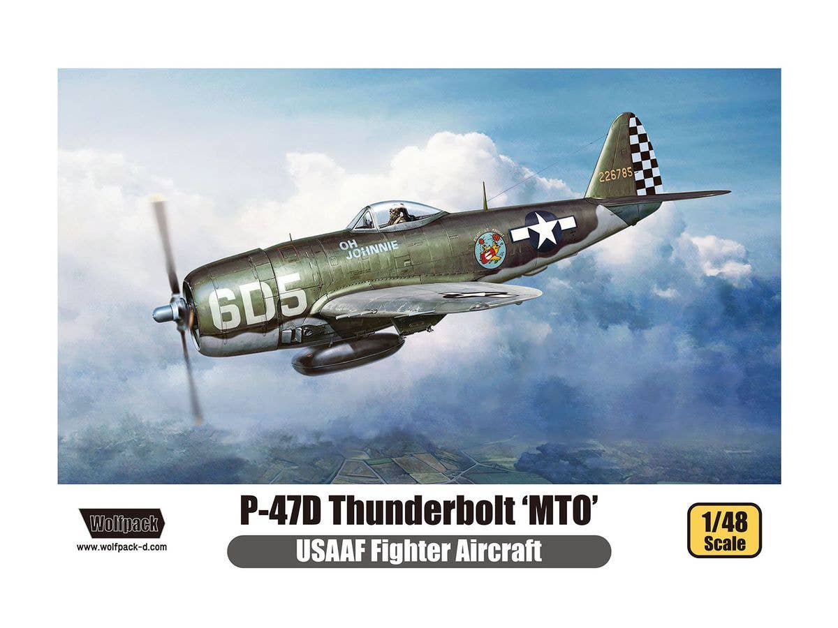 1/48 アメリカ陸軍航空軍 P-47D サンダーボルト 地中海作戦戦域 (プレミアムエディションキット)