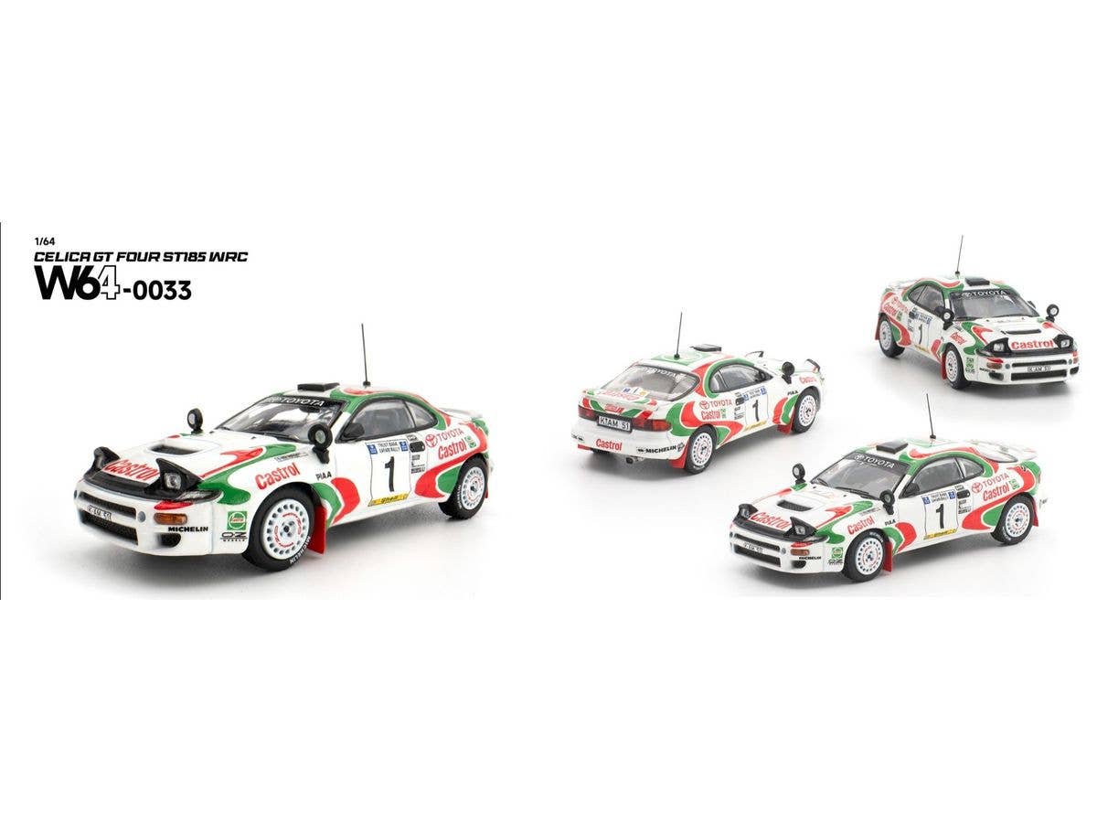 1/64 TOYOTA CELICA GT FOUR ST185 WRC