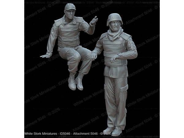 1/72 KTO ロソマク 装輪装甲車クルー (2体入)