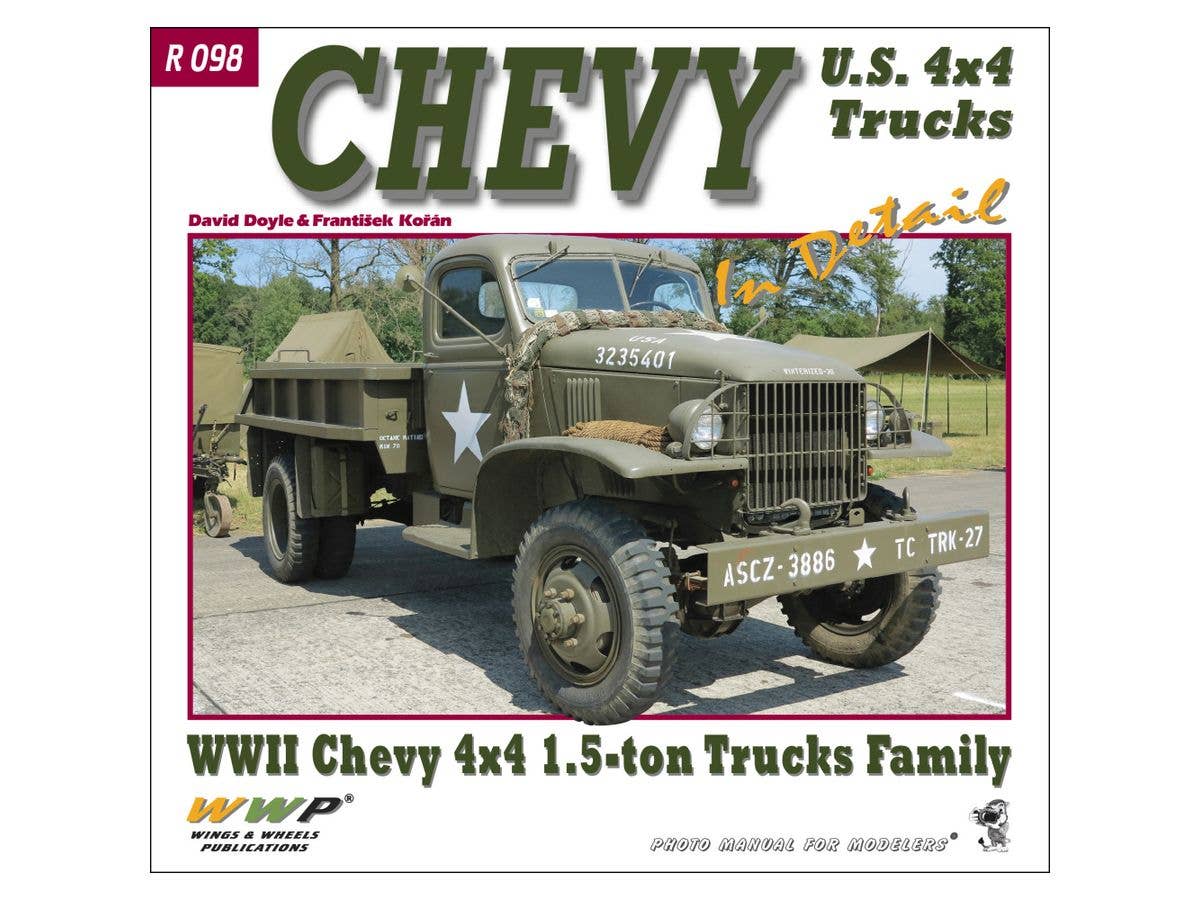 WW.II 米軍 シェビー 4 x 4 1.5トン トラックイン・ディテール