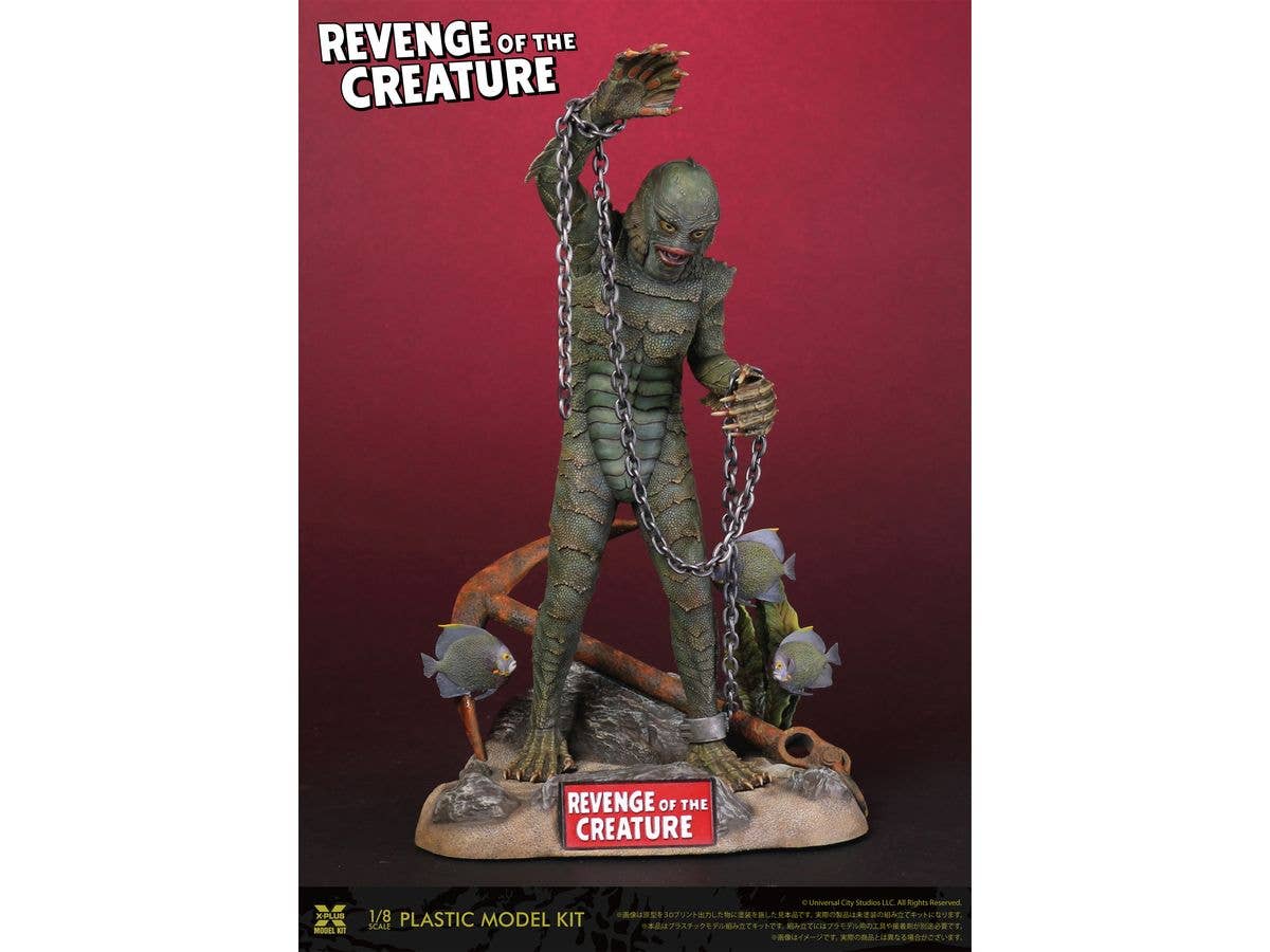 1/8 半魚人の逆襲 プラスチックモデルキット (再販)
